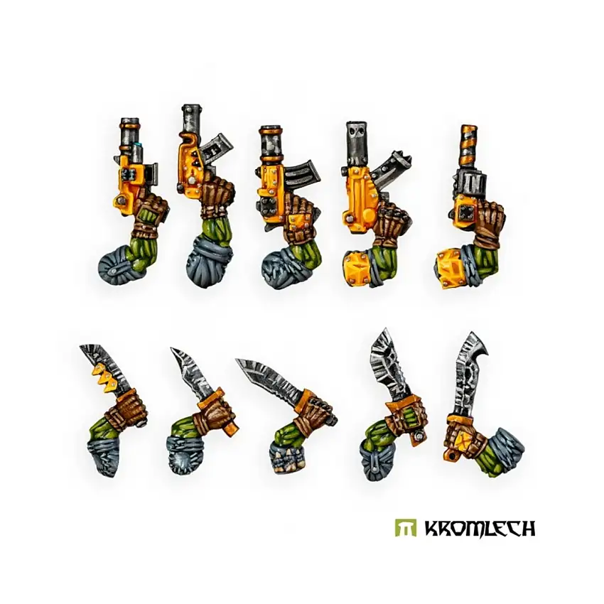 Orc Mercenaries Knives and Pistols