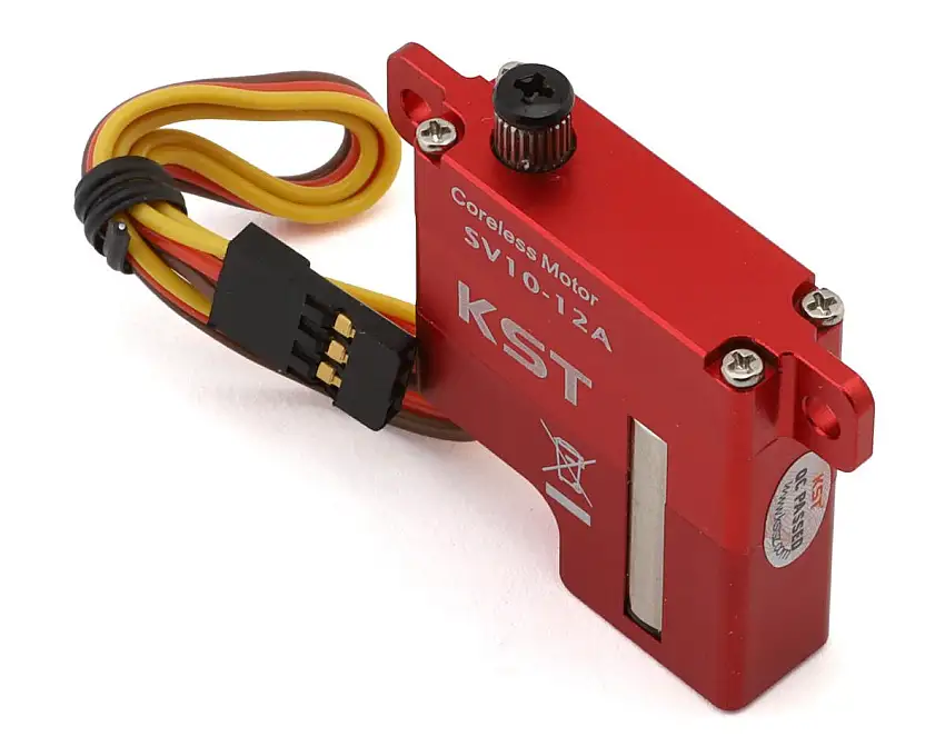 KST SV10-12A Aluminum Coreless Super High Voltage Metal Gear Wing Servo (Horizontal Mount) (Gliders)