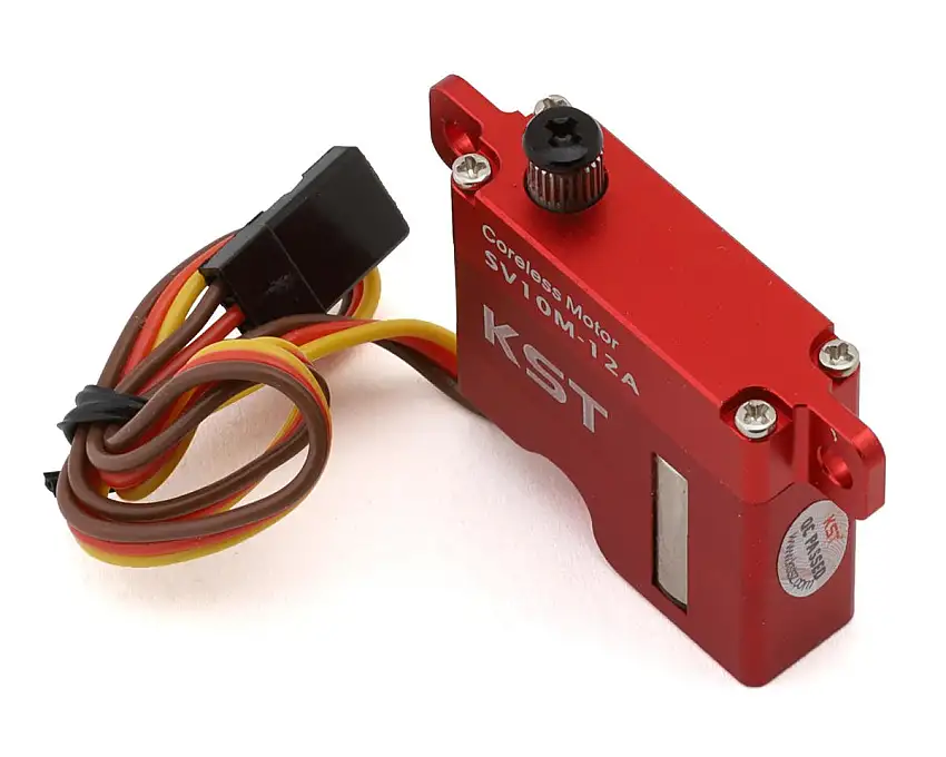 KST SV10M-12A Aluminum Coreless Super High Voltage Metal Gear Wing Servo (Horizontal Mount) (Gliders)