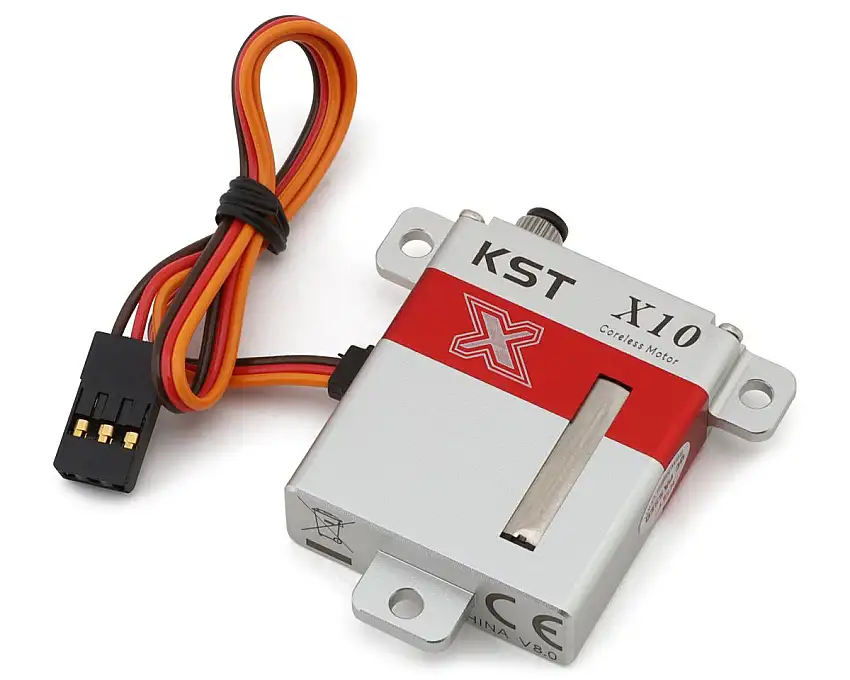 KST X10 V8.0 Aluminum Coreless Digital Metal Gear Wing Servo (Gliders)