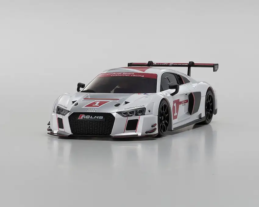 Kyosho MR-04 RWD Mini-Z ReadySet w/Audi R8 LMS Body (White) w/KT-531P 2.4GHz Radio