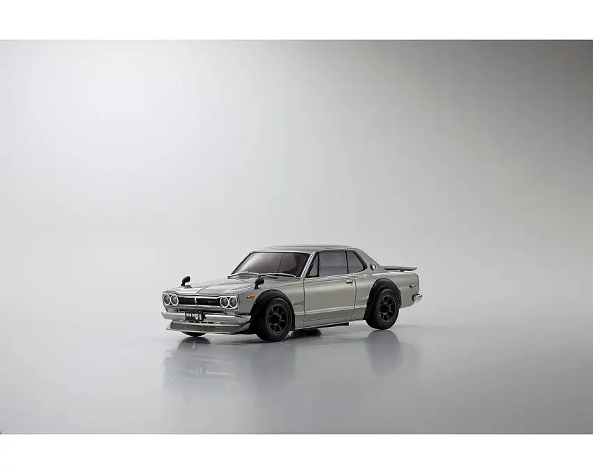Kyosho MR-04 RWD Mini-Z ReadySet w/Nissan Skyline 2000GT-R KPGC10 Body (Silver) w/KT-531P 2.4GHz Radio