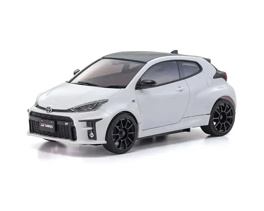Kyosho MR-04 RWD Mini-Z ReadySet w/Toyota GR Yaris Body (White) w/KT-531P 2.4GHz Radio
