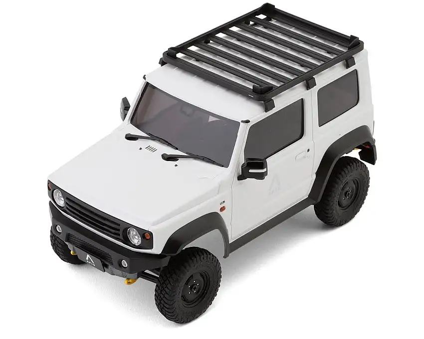 Kyosho MX-01 Mini-Z 4x4 ReadySet w/APIO Jimny Sierra Body (Pearl White) & 2.4GHz Radio