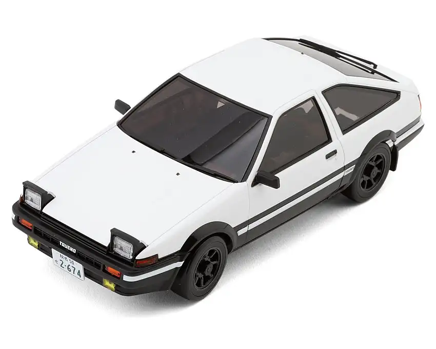Kyosho MA-020 AWD Mini-Z Readyset w/Toyota Sprinter Trueno AE86 INITIAL D Body (White) w/KT-531P 2.4GHz Radio