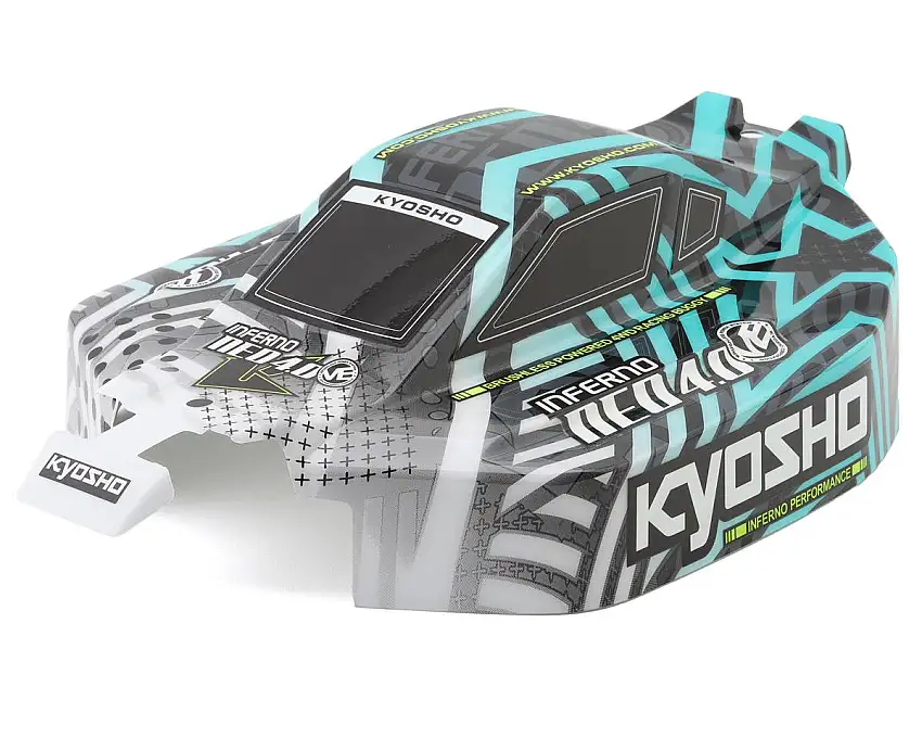 Kyosho Inferno NEO 4.0 VE 1/8 Pre-Painted Buggy Body (Green)