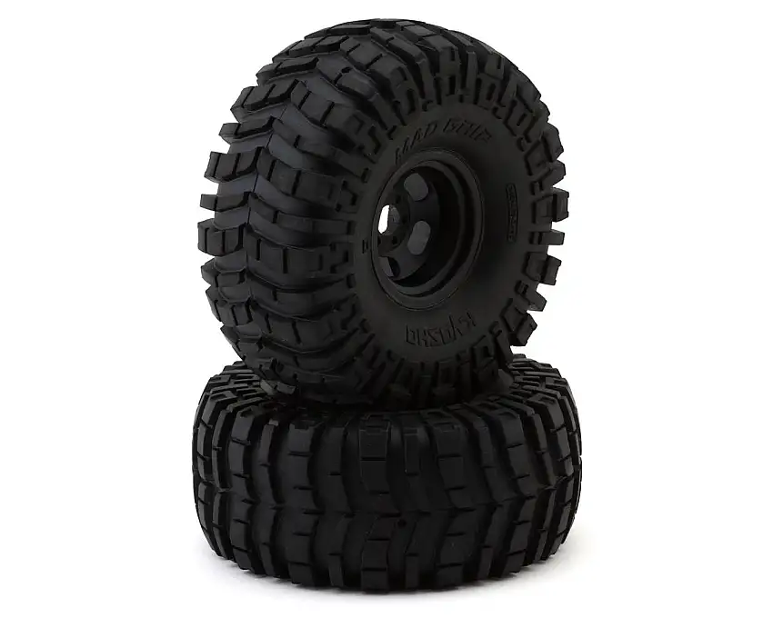 Kyosho 1/8 Mad Crusher Pre-Mounted Tires w17mm Hex (Black) (2) (150×70mm)
