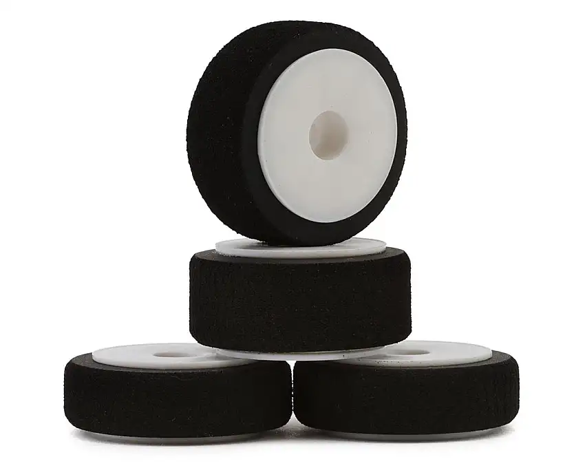 Kyosho MB-010 Pre-Mounted Sponge Tire Set (4) (Front/Rear) (Soft)
