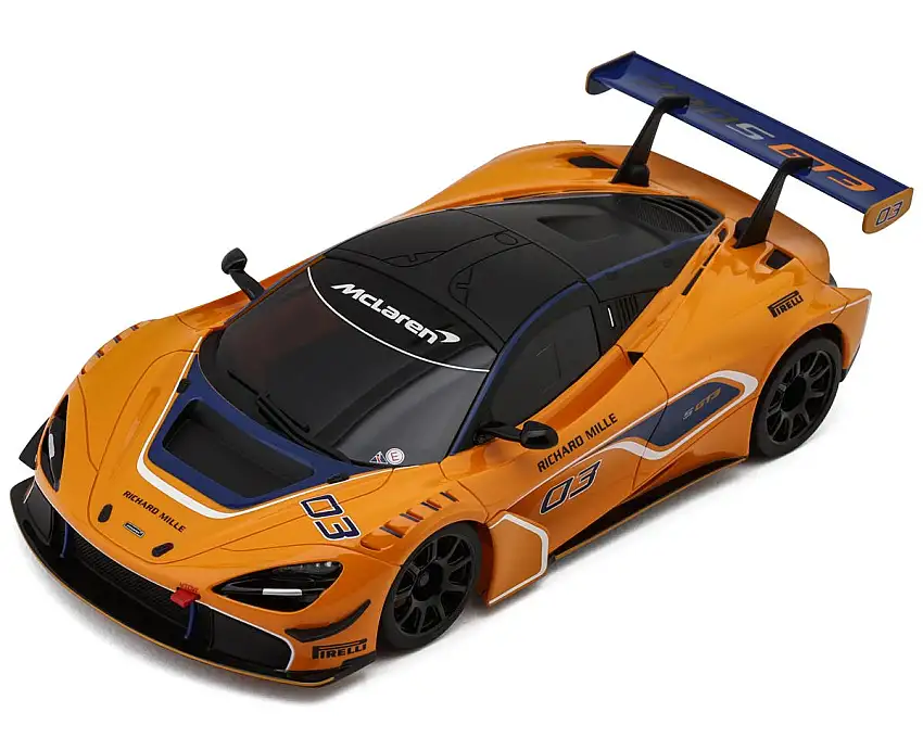 Kyosho Mini-Z MR-04W-MM ASC McLaren 720S GT3 #03 Pre-Painted Body (Orange)