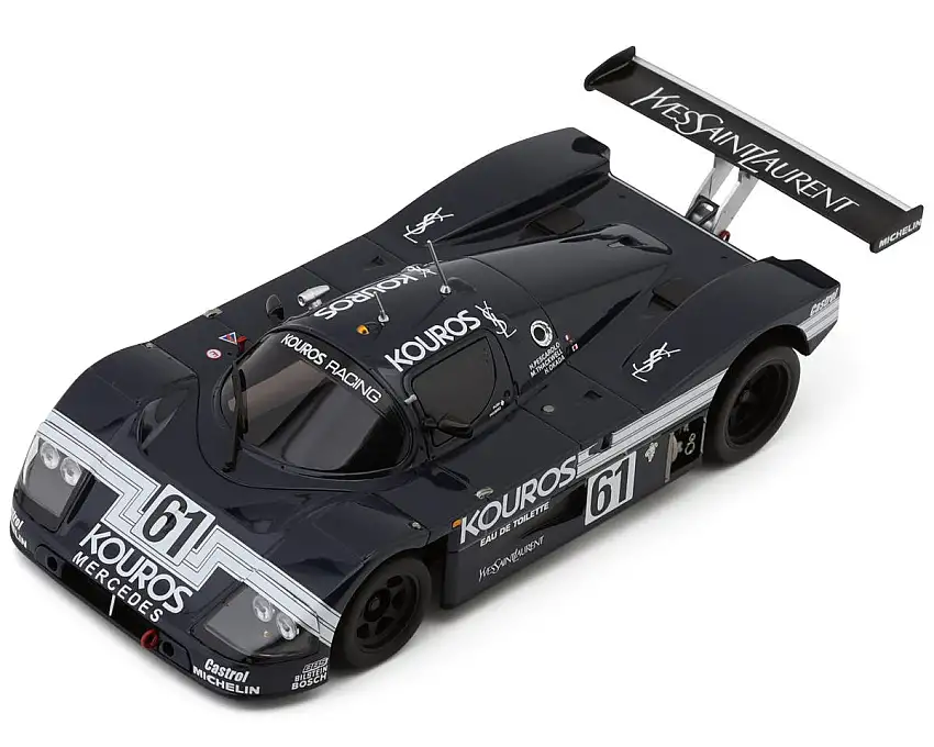 Kyosho MR-04 Mini-Z ASC Sauber Mercedes C9 1988 Pre-Painted Body (Black)