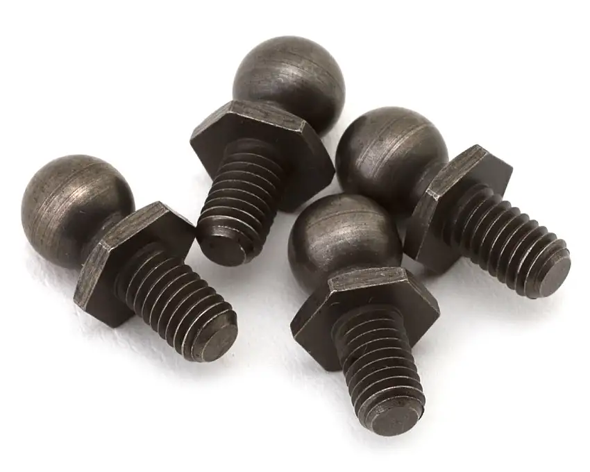 Kyosho Ultima RB7.5 4.8mm Short Ball Stud (4) (Low Mount)