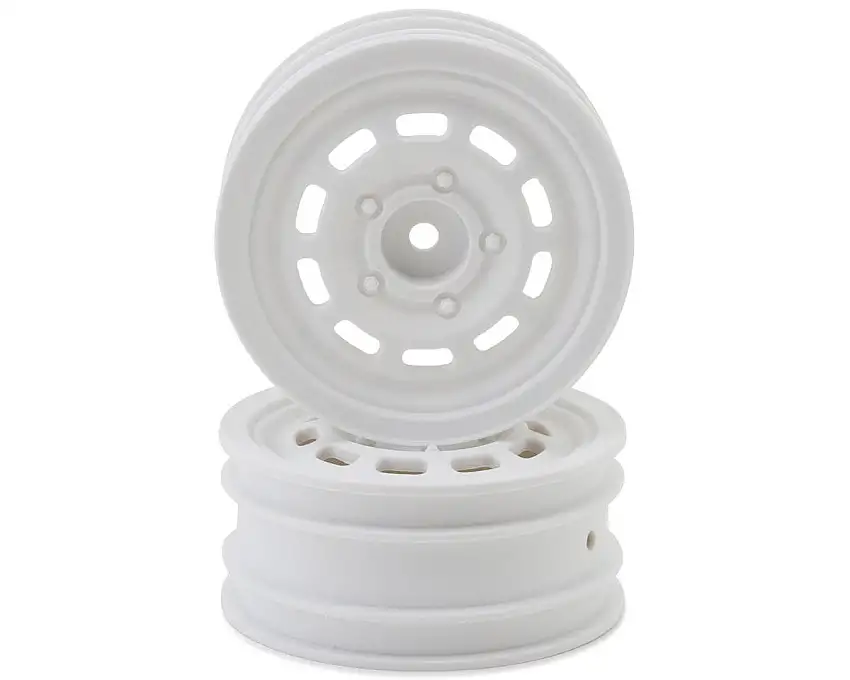 Kyosho 2.2" 10 Hole Front Wheel (White) (2)