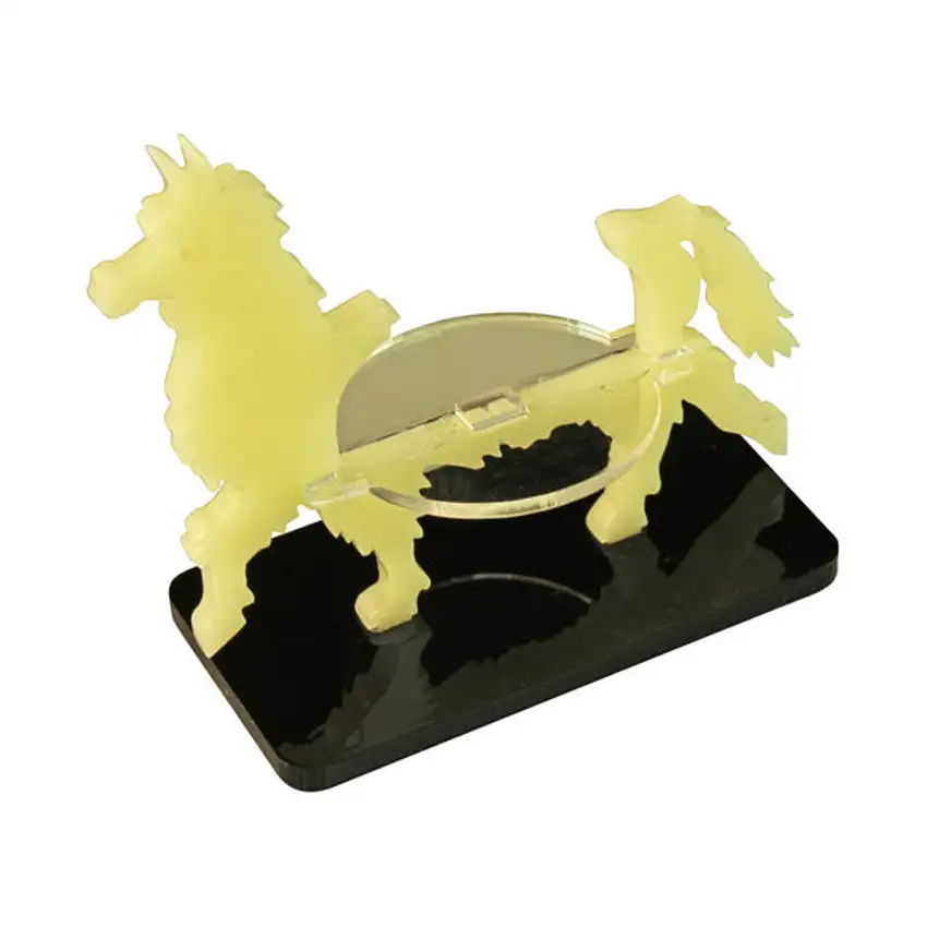 50x25mm Base - Llama Character Mount, Ivory