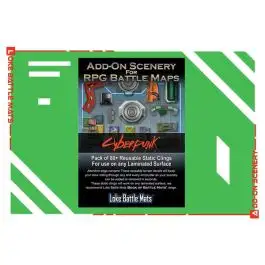 LBM063 Loke BattleMats Add-on Scenery: Cyberpunk