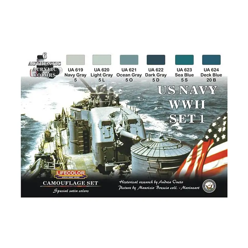 U.S. Navy WWII Camouflage Set #1
