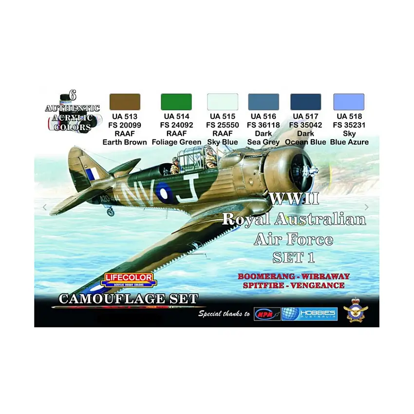 WWII Royal Australian Air Force Set #1