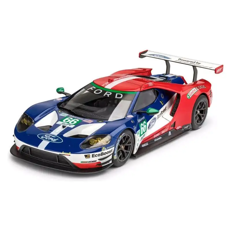 Level 4 Model Kit Ford GT "24 Hours of Le Mans" (2017) 1/24 Scale Model by Revell