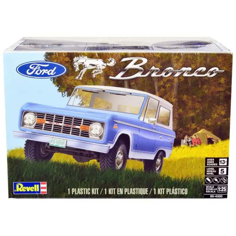 Level 5 Model Kit Ford Bronco 1/25 Scale Model by Revell