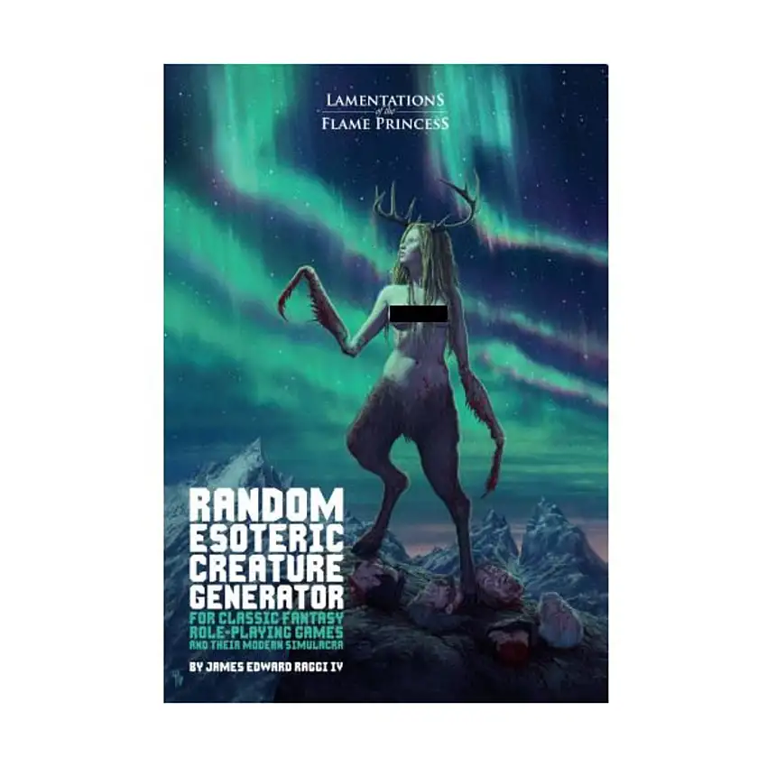 Random Esoteric Creature Generator for Classic Fantasy Role-Playing Games and their Modern Simulacra, The (10th Anniversary Edition) (5th Printing)