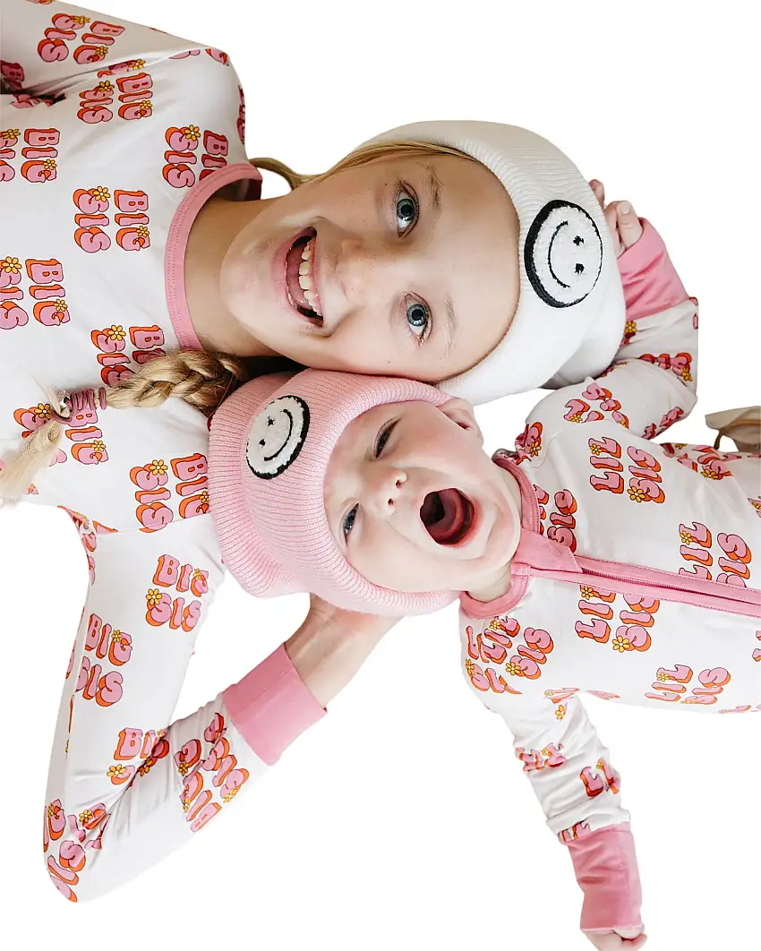 Bamboo Zip Romper | Lil Sis