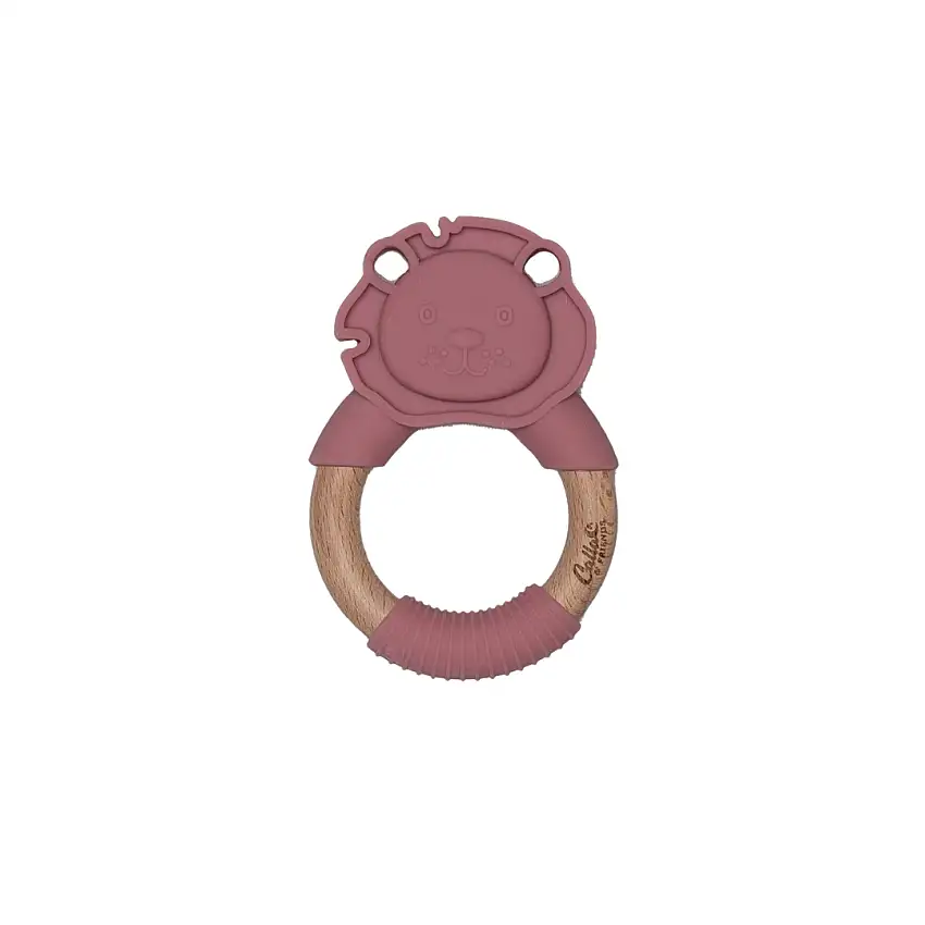 Lion Silicone Teether