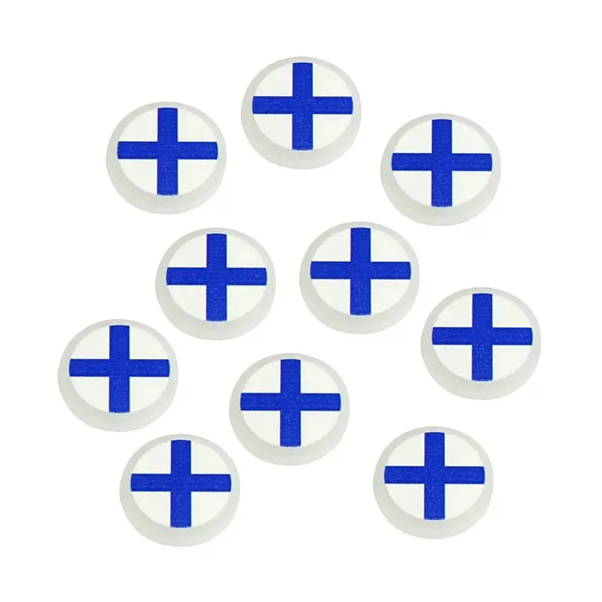 WWII Winter War Tokens - Finland Civil Ensign