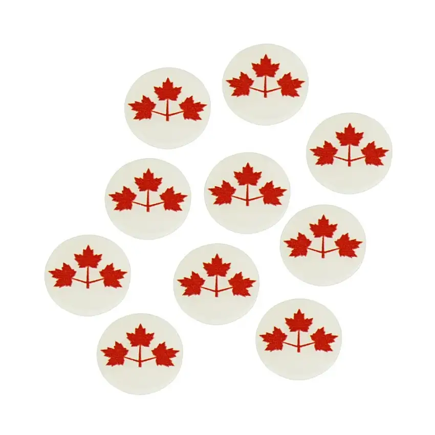 WWII Winter War Tokens - Canadian Army Leaf