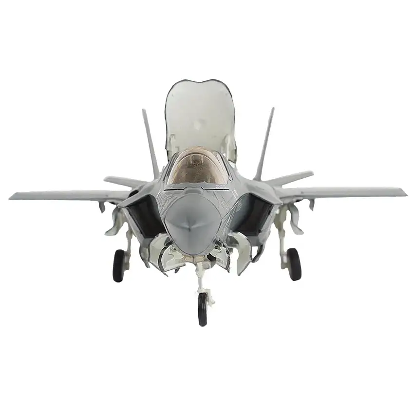 Lockheed Martin F-35B Lightning II Aircraft "Black Death VMFA-542 MCAS Cherry Point" (2023) United States Marine Corps "Air Power Series" 1/72 Diecast Model by Hobby Master