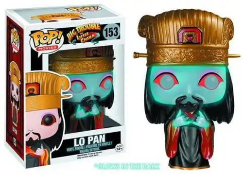 Funko Big Trouble in Little China POP! Movies Lo Pan Exclusive Vinyl Figure #153 [Glow in the Dark Variant, Damaged Package]
