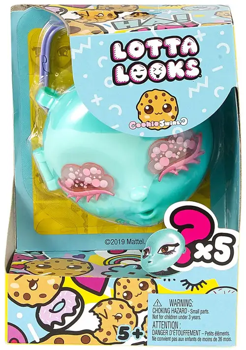 Lotta Looks Cookie Swirl Blue Mood Pack Keychain