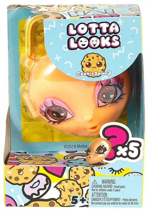 Lotta Looks Cookie Swirl Peach Mood Pack Keychain