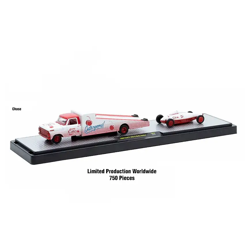 M2 Auto Haulers "Coca-Cola" Set of 3 pieces Release 34 Limited Edition to 8000 pieces Worldwide 1/64 Diecast Models by M2 Machines