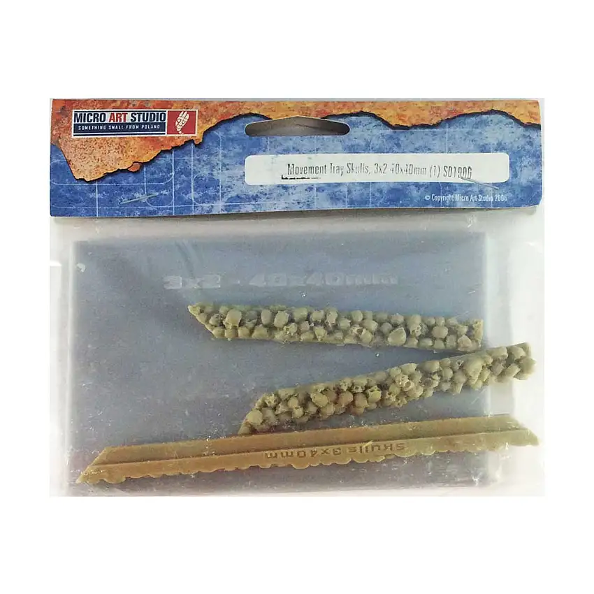 Rank Tray - 3x2 Formation, 40x40mm Square Bases