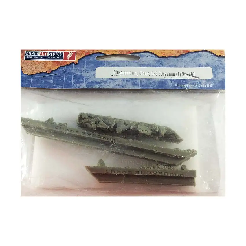 Rank Tray - 5x3 Formation, 20x20mm Square Bases