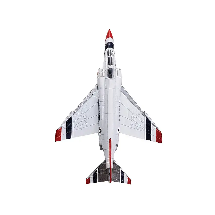 McDonnell Douglas F-4 Phantom Aircraft "No. 1 Thunderbirds" United States Air Force "Collector Series" 1/144 Diecast Model by Air Force 1