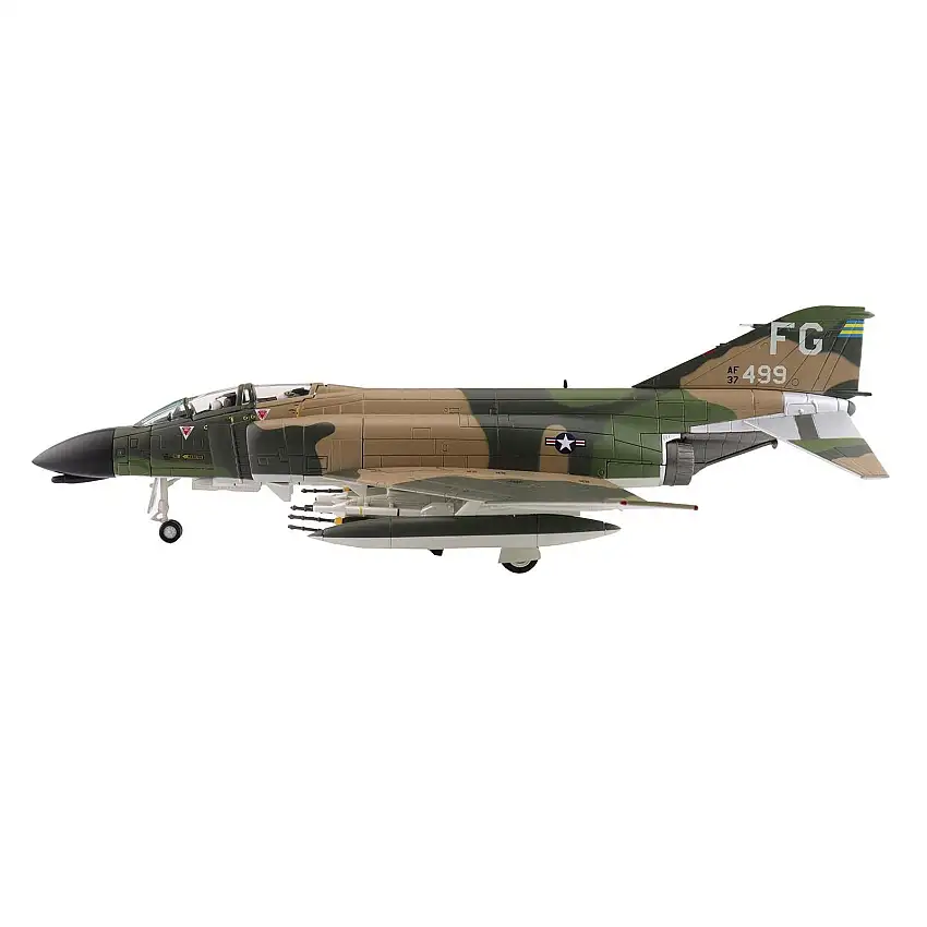 McDonnell Douglas F-4C Phantom II Fighter-Bomber Aircraft "63-7499 Daniel "Chappie" James Jr. 433rd TFS 8th TFW" (1967) United States Air Force "Air Power Series" 1/72 Diecast Model by Hobby Master