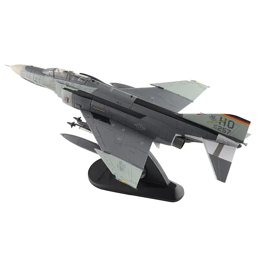 McDonnell Douglas F-4F Phantom II Fighter-Bomber Aircraft "AF72-257 20th Fighter Squadron 49th Fighter Wing Holloman AFB" (2002) United States Air Force "Air Power Series" 1/72 Diecast Model by Hobby Master