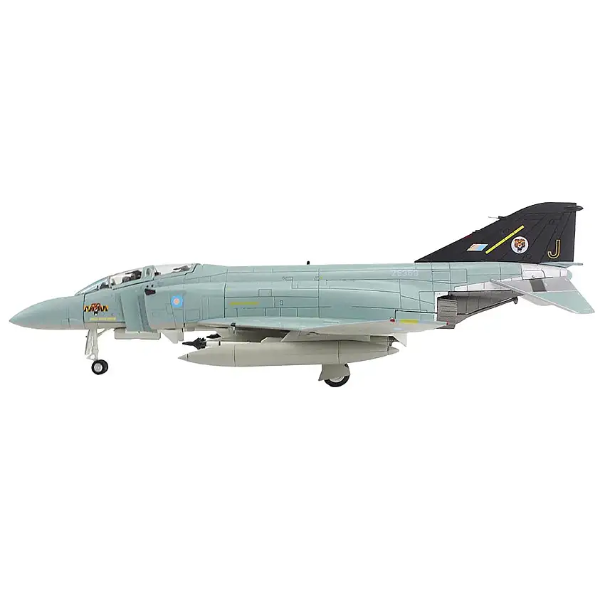 McDonnell Douglas F-4J(UK) Phantom II Fighter-Bomber Aircraft "ZE359 AF Wattisham England" British Royal Air Force "Air Power Series" 1/72 Diecast Model by Hobby Master