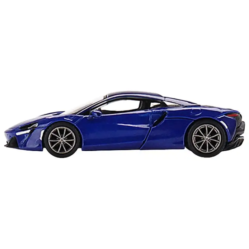 McLaren Artura Volcano Blue Metallic Limited Edition to 3000 pieces Worldwide 1/64 Diecast Model Car by Mini GT