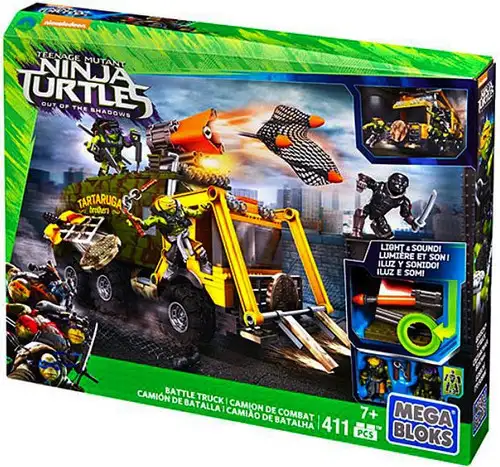 Mega Bloks Teenage Mutant Ninja Turtles Out of the Shadows Battle Truck Set #31601 [Damaged Package]