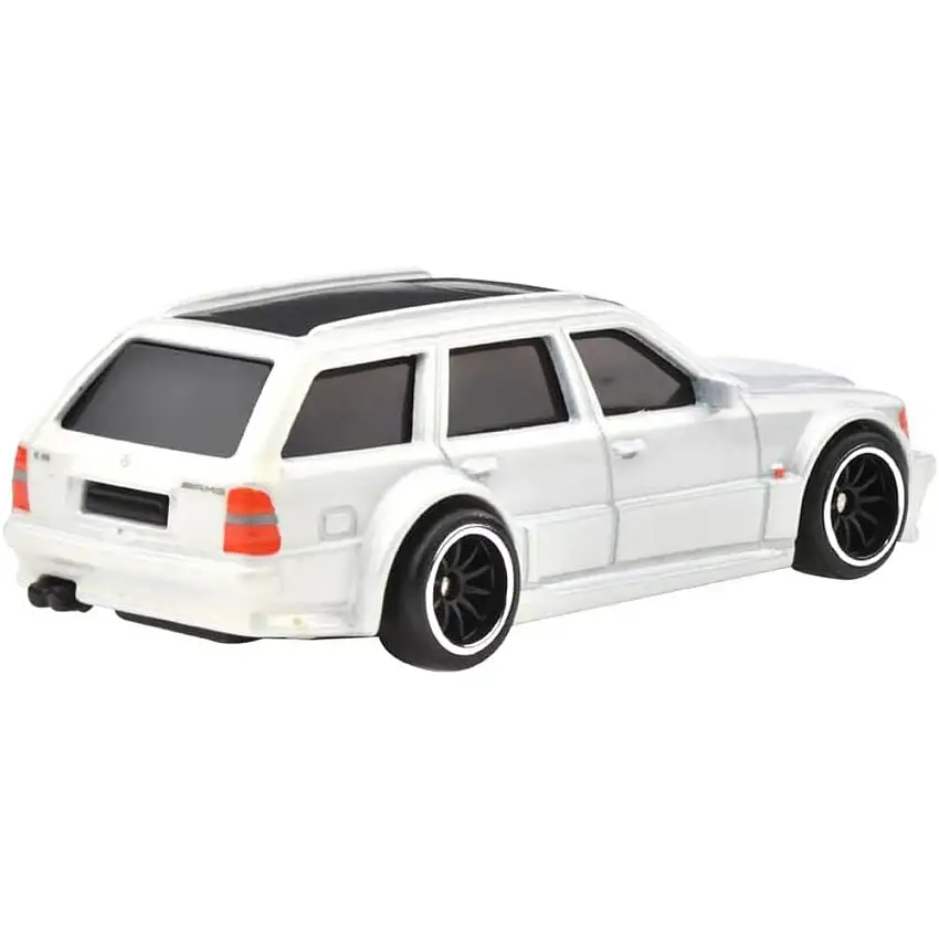 Mercedes-Benz E36 AMG White Metallic "Boulevard" Series Diecast Model Car by Hot Wheels