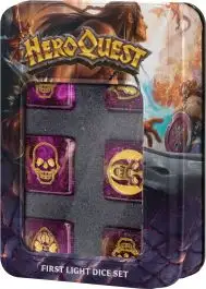 METHQ20 Fanroll HeroQuest First Light D6 Dice Set