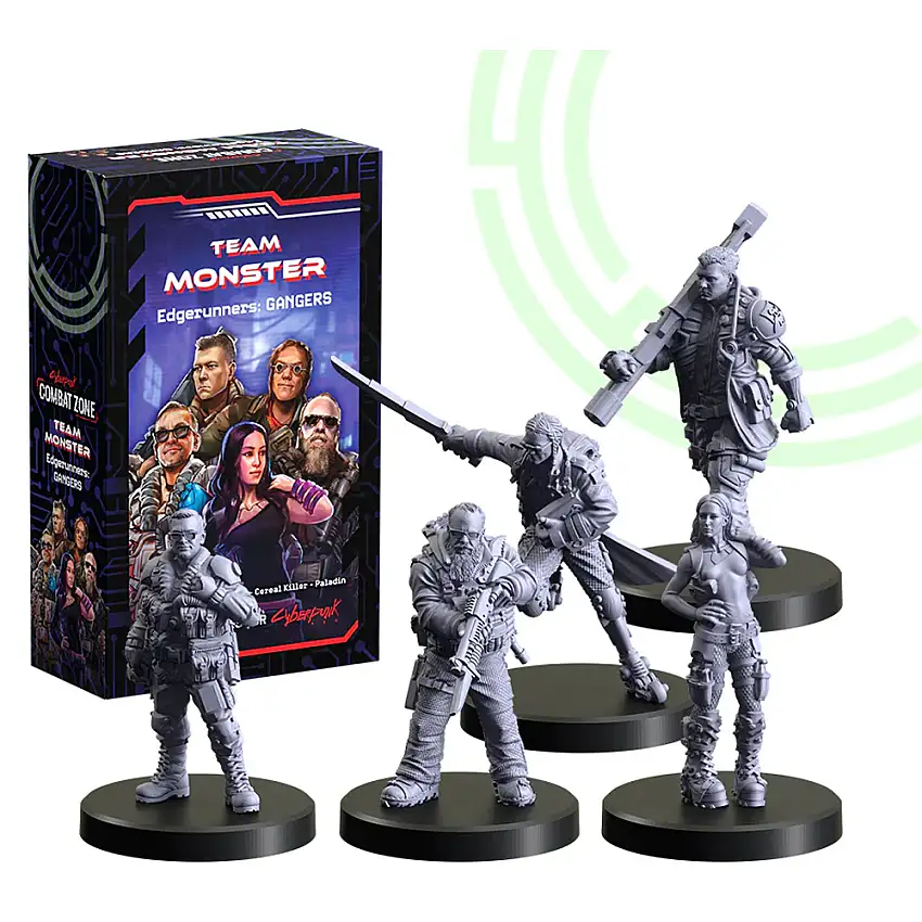 Cyberpunk Red Combat Zone: Edgerunners - Team Monster