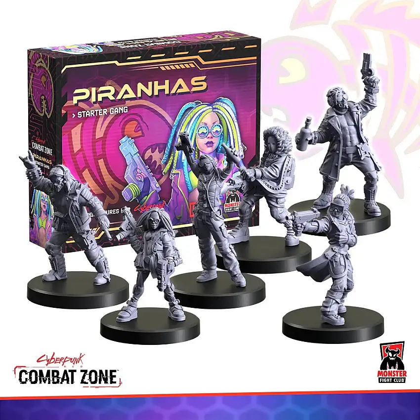 Cyberpunk Red Combat Zone: Piranhas - Starter Gang