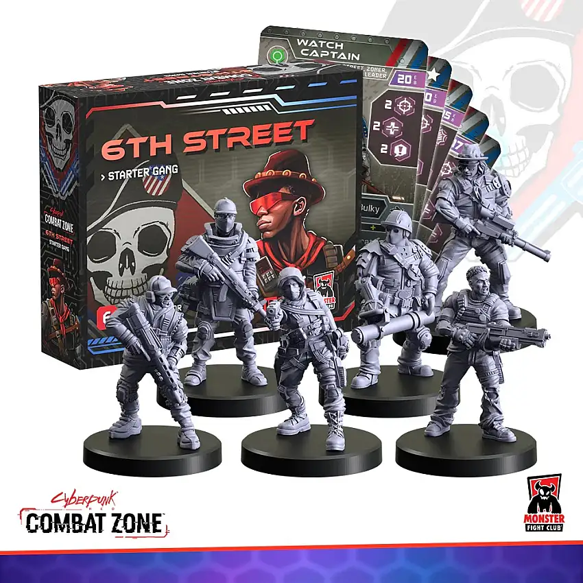 Cyberpunk Red Combat Zone: 6th Street - Starter Gang