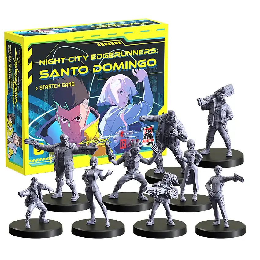 Night City Cyberpunk Edgerunners: Santo Domingo Starter Gang