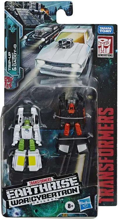 Transformers Generations Earthrise: War for Cybertron Autobot Daddy-O & Trip-Up Micromaster Action Figure 2-Pack WFC-E3 [Hot Rod Patrol]