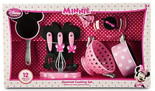 Disney Minnie Mouse Gourmet Cooking Set Exclusive Playset [2014, Set #2, Damaged Package]