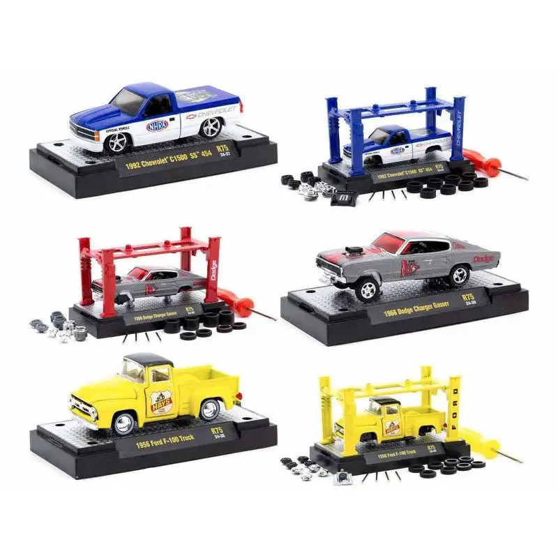 Model Kit 3 piece Car Set Release 75 Limited Edition to 10000 pieces Worldwide 1/64 Diecast Model Cars by M2 Machines