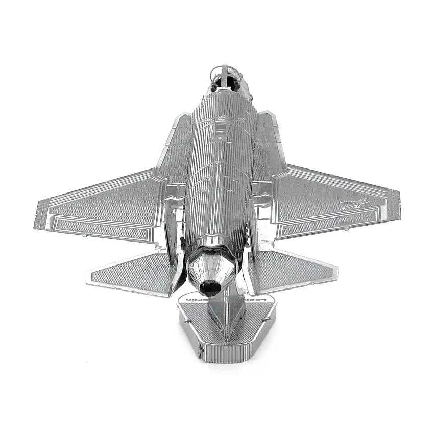 Model Kit Lockheed Martin F-35 Lightning II Aircraft (Moderate Difficulty) Steel Model by Metal Earth